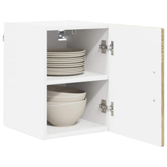 vidaXL Wall Cabinet LUCCA 2 pcs Sonoma Oak Engineered Wood 3