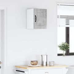 vidaXL Wall Cabinet LUCCA Concrete Grey 30 x 31 x 40 cm 4