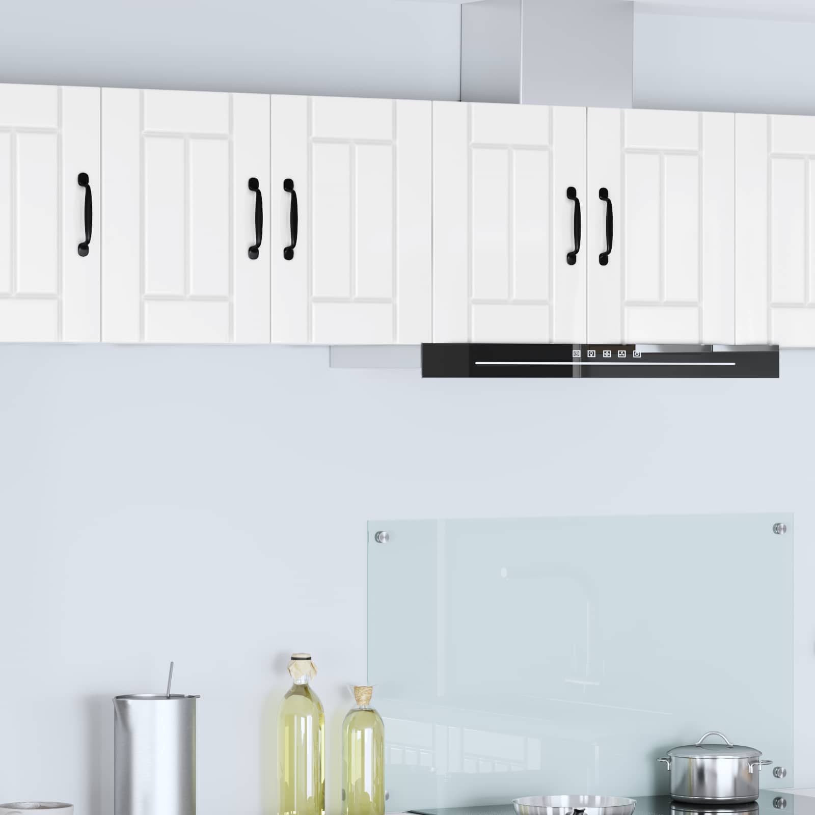vidaXL Wall Cabinet LUCCA High Gloss White 30 x 31 x 40 cm 1