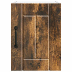 vidaXL Wall Cabinet LUCCA Smoked Oak 30 x 31 x 40 cm Engineered Wood 6