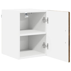 vidaXL Wall Cabinet LUCCA 2 pcs Smoked Oak Engineered Wood 5