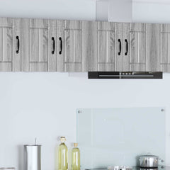 vidaXL Wall Cabinet LUCCA Grey Sonoma 30 x 31 x 40 cm Engineered Wood 1