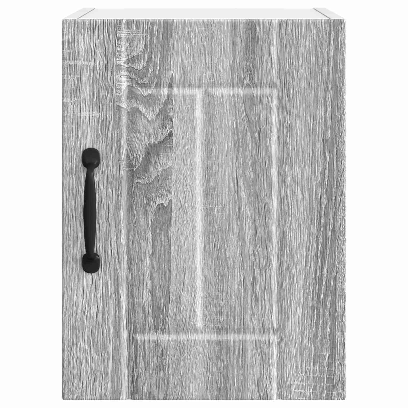 vidaXL Wall Cabinet LUCCA Grey Sonoma 30 x 31 x 40 cm Engineered Wood 6