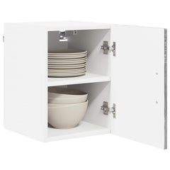 vidaXL Wall Cabinet LUCCA Grey Sonoma 30 x 31 x 40 cm Engineered Wood 3