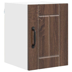 vidaXL Wall Cabinet LUCCA Brown Oak 30 x 31 x 40 cm Engineered Wood 2