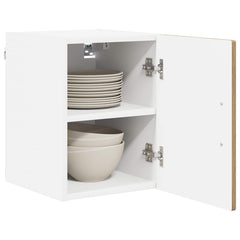 vidaXL Wall Cabinet LUCCA 2 pcs Artisan Oak Engineered Wood 3