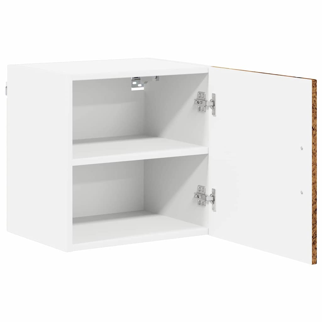 vidaXL Wall Cabinet LUCCA 2 pcs Old Wood Engineered Wood 6