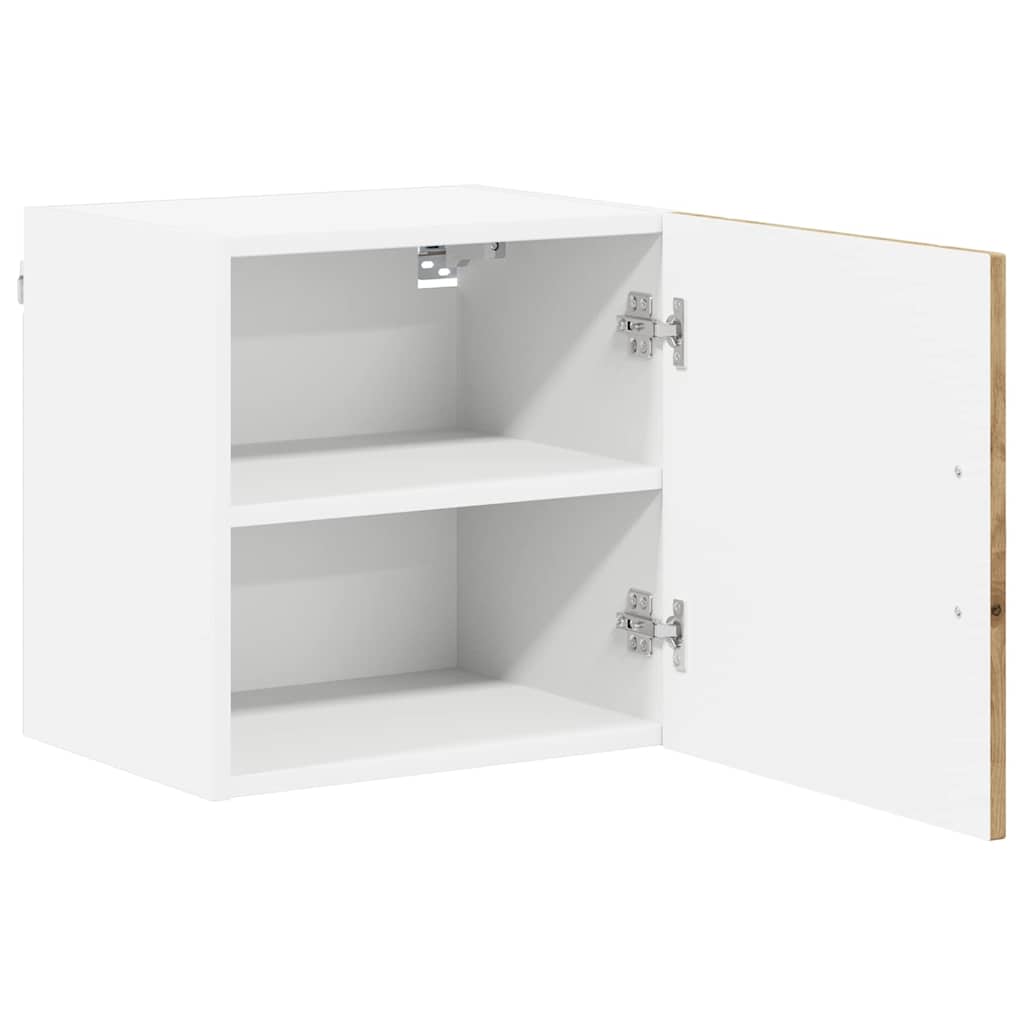 vidaXL Wall Cabinet LUCCA 2 pcs Artisan Oak Engineered Wood 6