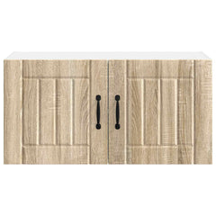 vidaXL Wall Cabinet LUCCA Sonoma Oak 80 x 31 x 40 cm Engineered Wood 6
