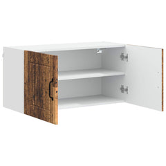 vidaXL Wall Cabinet LUCCA Old Wood 80 x 31 x 40 cm Engineered Wood 5