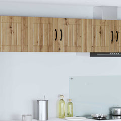vidaXL Wall Cabinet LUCCA Artisan Oak 80 x 31 x 40 cm Engineered Wood 1