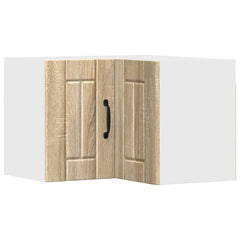 vidaXL Wall Corner Cabinet LUCCA Sonoma Oak 57 x 57 x 40 cm 2