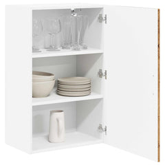 vidaXL Wall Cabinet LUCCA Old Wood 50 x 31 x 80 cm Engineered Wood 3
