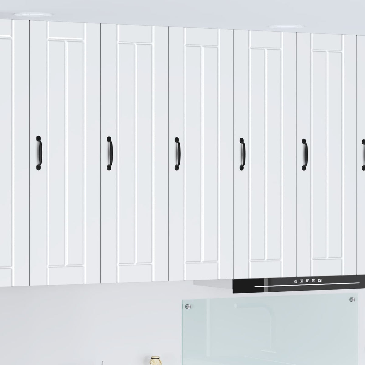 vidaXL Kitchen Base Cabinet "Lucca" Engineered Wood White
