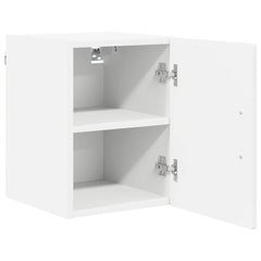 vidaXL Wall Cabinet PORTO 2 pcs White Engineered Wood 6
