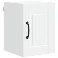 vidaXL Wall Cabinet PORTO 2 pcs White Engineered Wood 5
