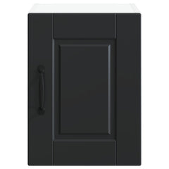 vidaXL Wall Cabinet PORTO Black 30 x 31 x 40 cm Engineered Wood 6