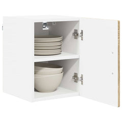 vidaXL Wall Cabinet PORTO 2 pcs Sonoma Oak Engineered Wood 3