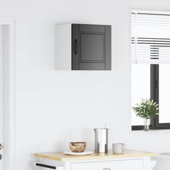 vidaXL Wall Cabinet PORTO Black 40 x 31 x 40 cm Engineered Wood 4