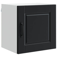 vidaXL Wall Cabinet PORTO Black 40 x 31 x 40 cm Engineered Wood 2