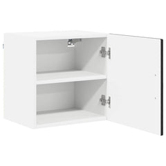 vidaXL Wall Cabinet PORTO Black 40 x 31 x 40 cm Engineered Wood 5