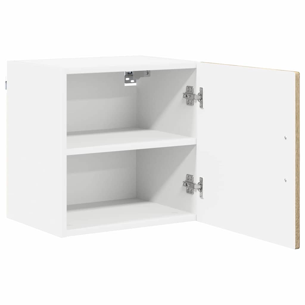 vidaXL Wall Cabinet PORTO Sonoma Oak 40 x 31 x 40 cm Engineered Wood 5
