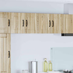 vidaXL Kitchen Wall Cabinet "Porto" Engineered Wood Sonoma Oak