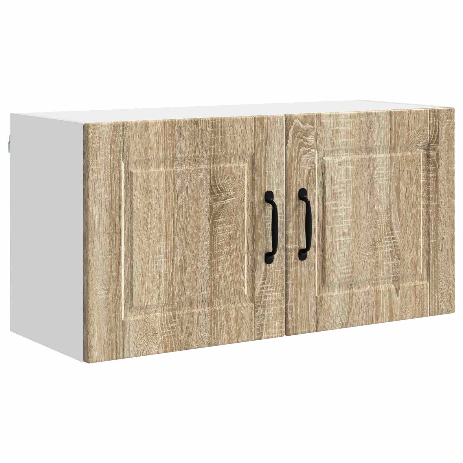 vidaXL Wall Cabinet PORTO Sonoma Oak 80 x 31 x 40 cm Engineered Wood 2