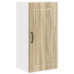 vidaXL Wall Cabinet PORTO Sonoma Oak 40 x 31 x 80 cm Engineered Wood 2