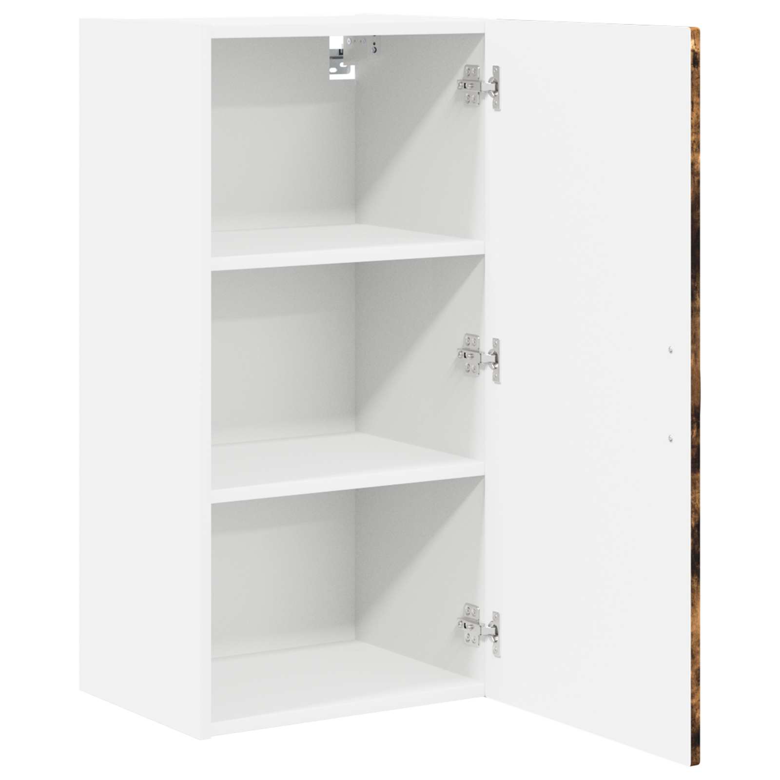vidaXL Wall Cabinet PORTO Smoked Oak 40 x 31 x 80 cm Engineered Wood 5