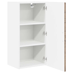 vidaXL Wall Cabinet PORTO Old Wood 40 x 31 x 80 cm Engineered Wood 5