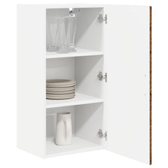 vidaXL Wall Cabinet PORTO Old Wood 40 x 31 x 80 cm Engineered Wood 3