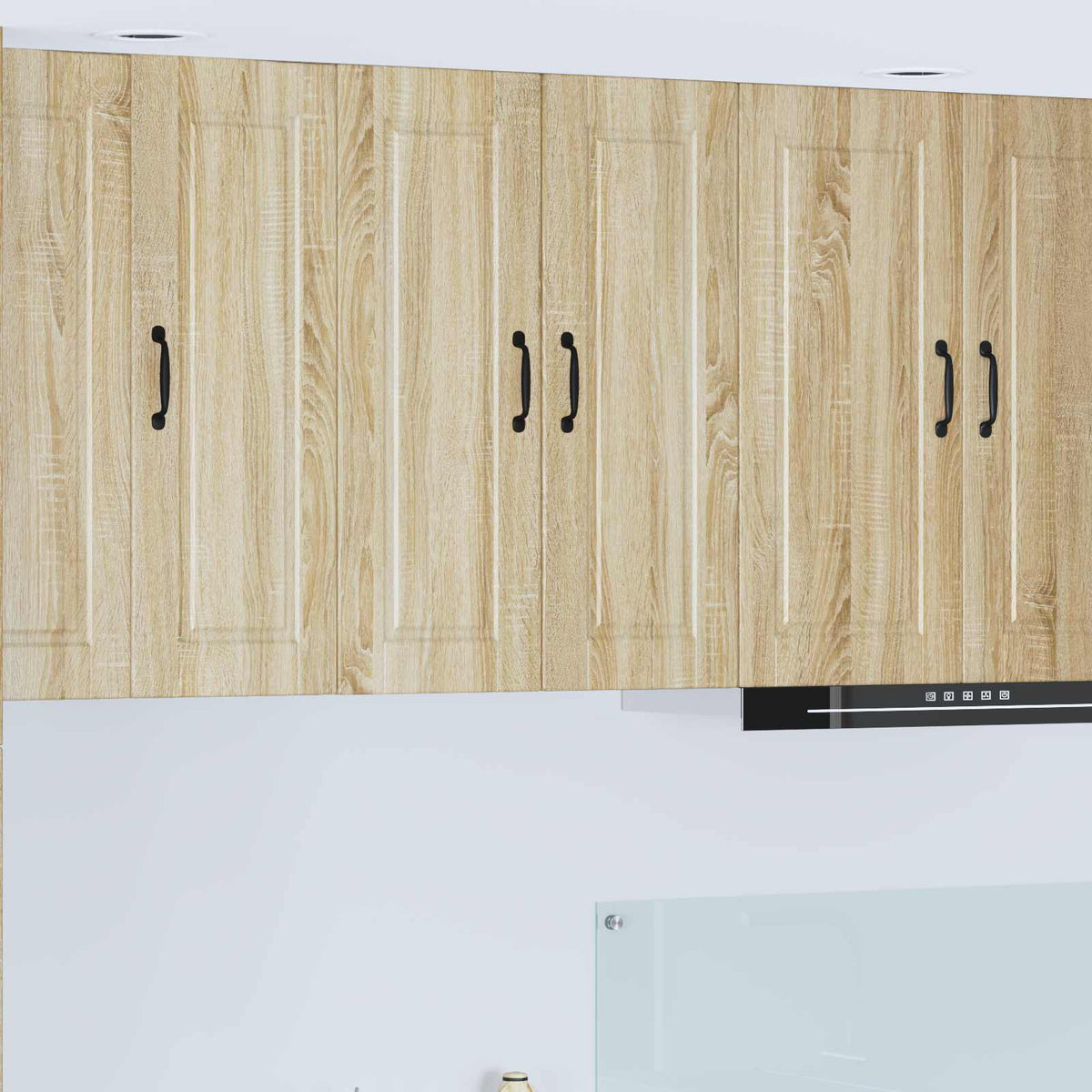 vidaXL Kitchen Wall Cabinet "Porto" Engineered Wood Sonoma Oak