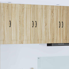 vidaXL Kitchen Wall Cabinet "Porto" Engineered Wood Sonoma Oak