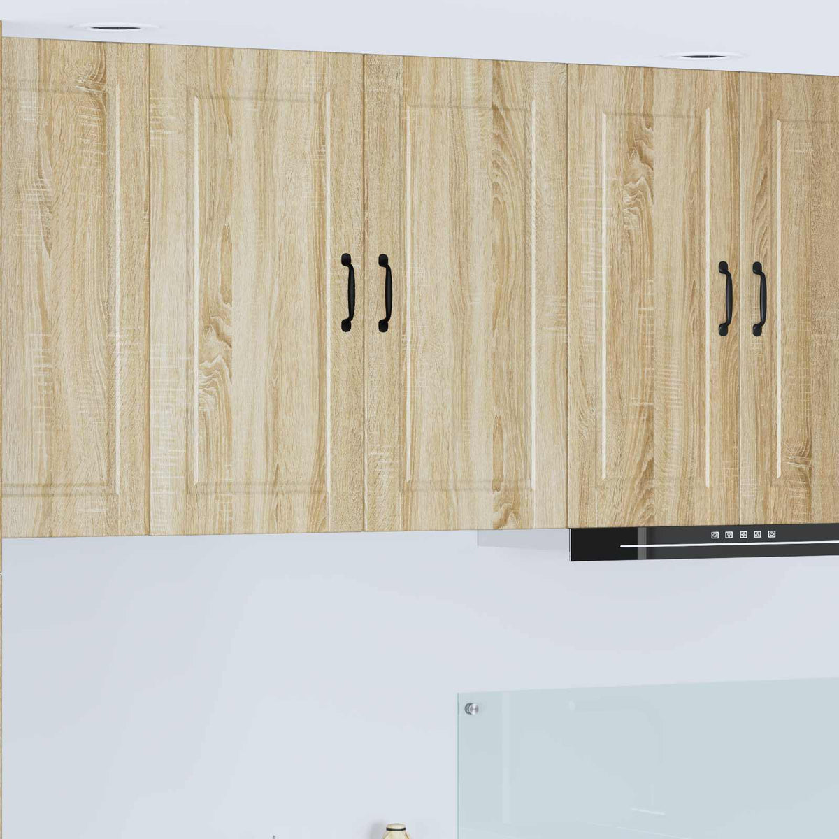 vidaXL Kitchen Wall Cabinet "Porto" Engineered Wood Sonoma Oak