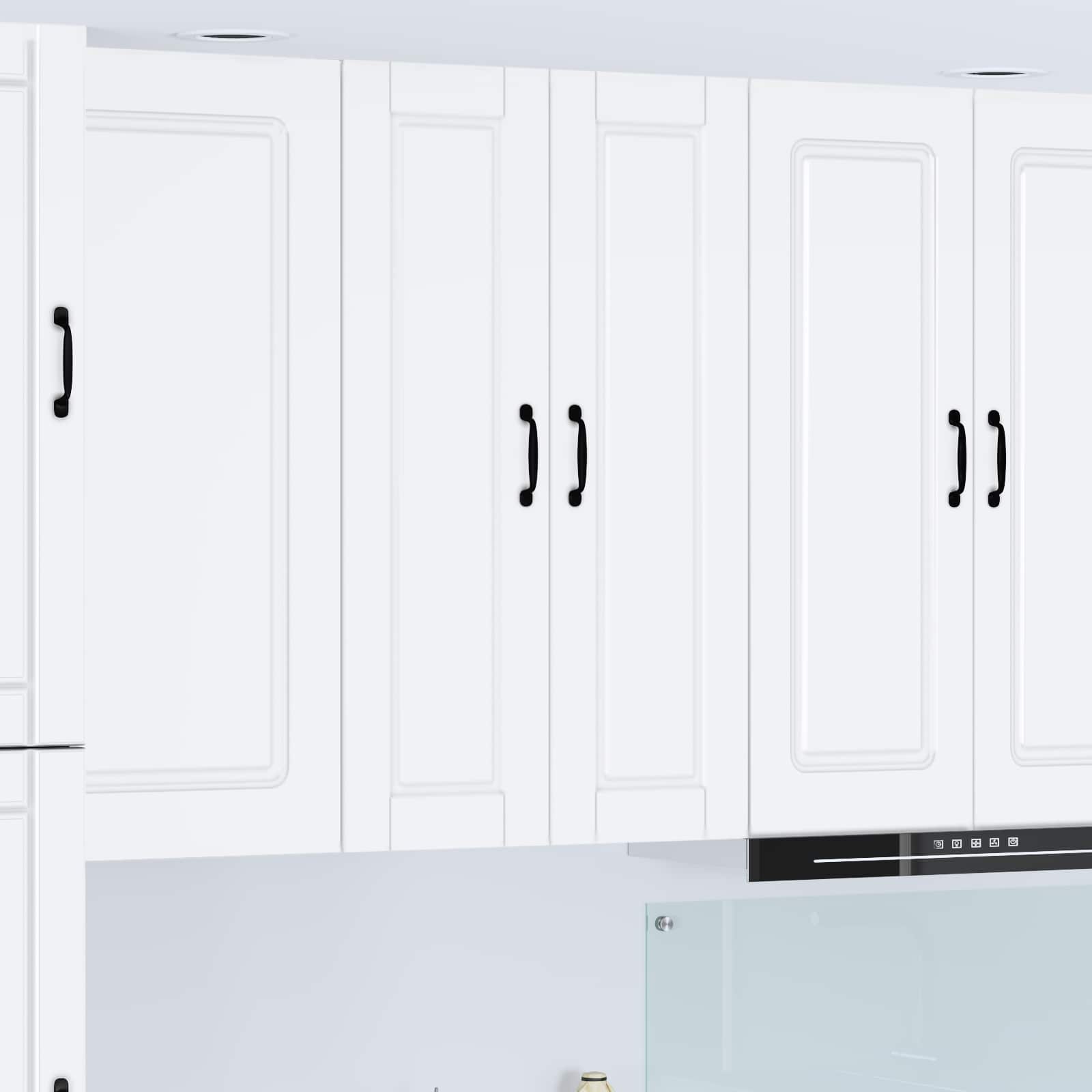 vidaXL Wall Cabinet PORTO White 30 x 31 x 100 cm Engineered Wood 1