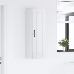 vidaXL Wall Cabinet PORTO White 30 x 31 x 100 cm Engineered Wood 4