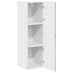 vidaXL Wall Cabinet PORTO Concrete Grey 30 x 31 x 100 cm 5