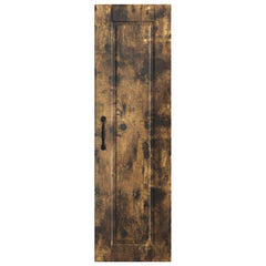 vidaXL Wall Cabinet PORTO Smoked Oak 30 x 31 x 100 cm Engineered Wood 6