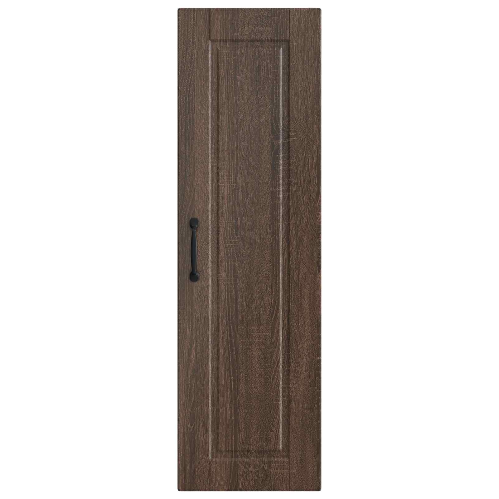 vidaXL Wall Cabinet PORTO Brown Oak 30 x 31 x 100 cm Engineered Wood 6