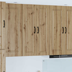vidaXL Wall Cabinet PORTO Artisan Oak 30 x 31 x 100 cm Engineered Wood 1