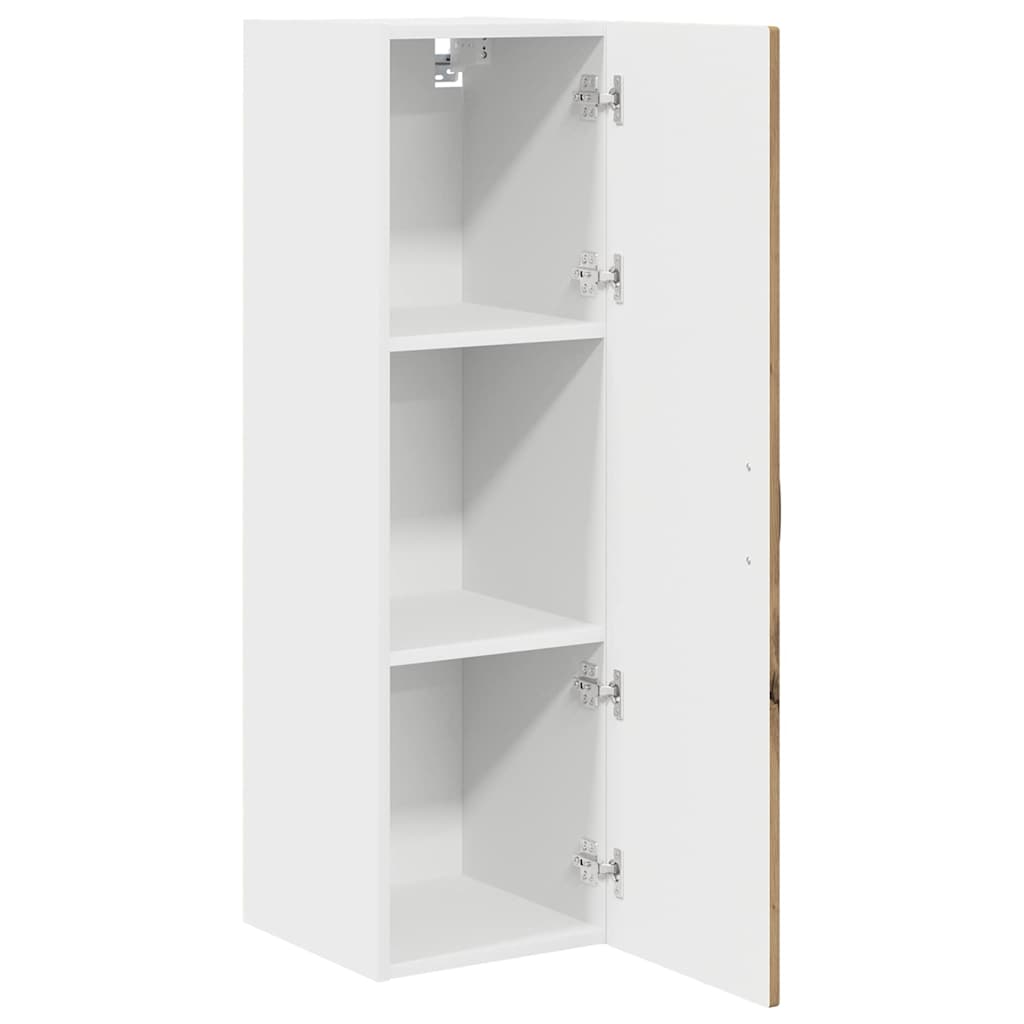 vidaXL Wall Cabinet PORTO Artisan Oak 30 x 31 x 100 cm Engineered Wood 5