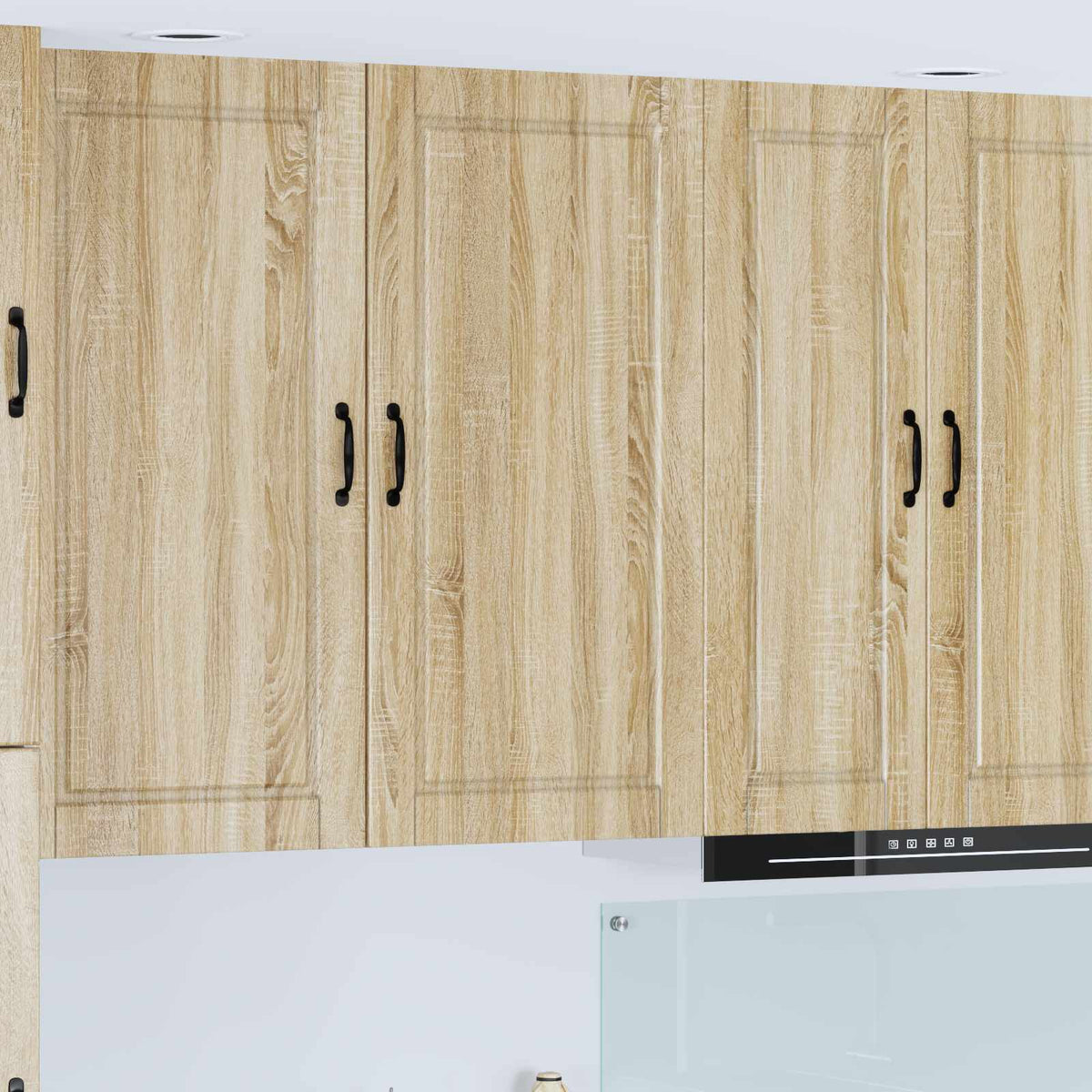 vidaXL Kitchen Wall Cabinet "Porto" Engineered Wood Sonoma Oak