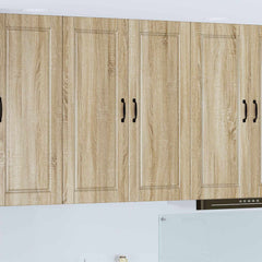 vidaXL Kitchen Wall Cabinet "Porto" Engineered Wood Sonoma Oak