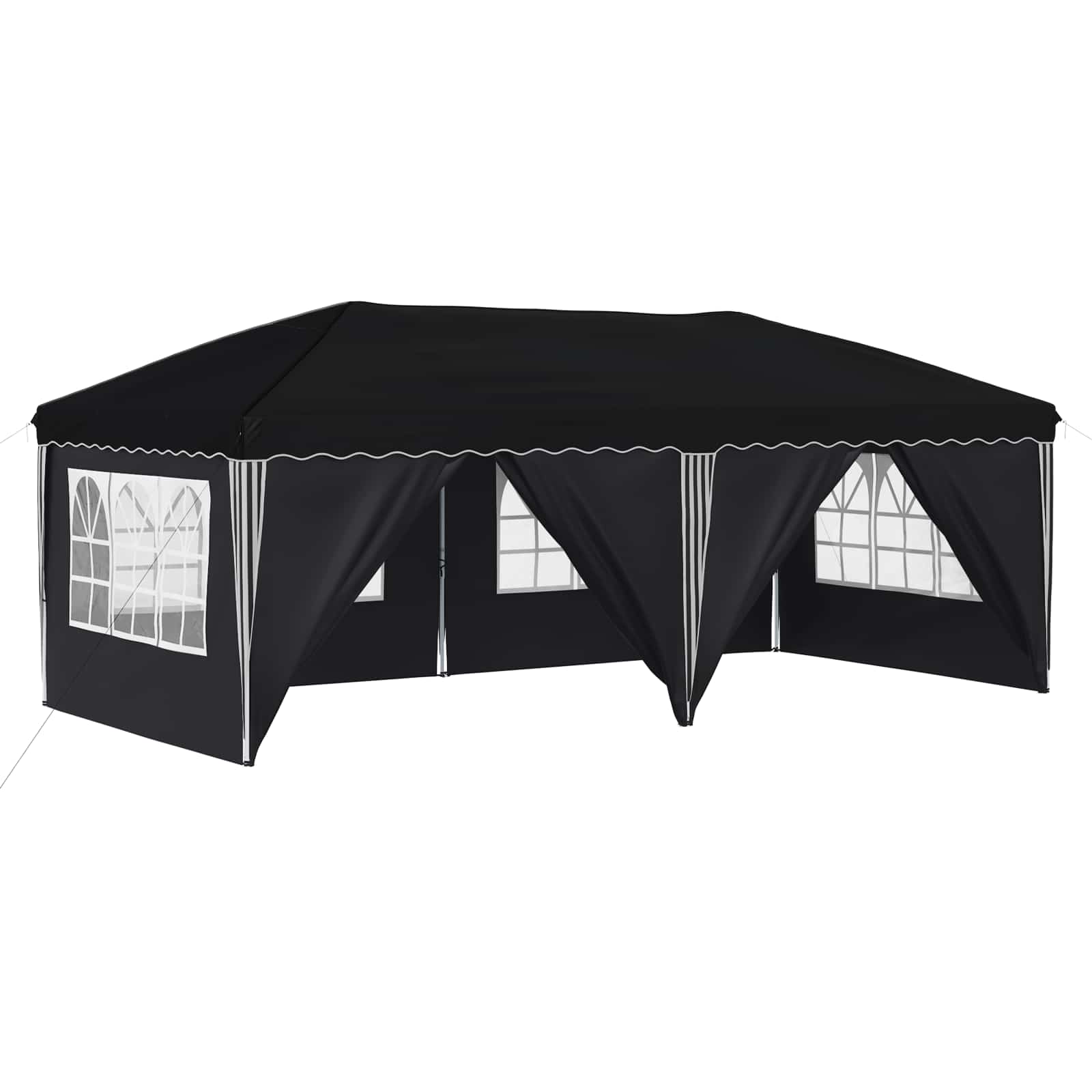 vidaXL Pop-up Party Tent 575 x 288 x 245 cm Antracite 2