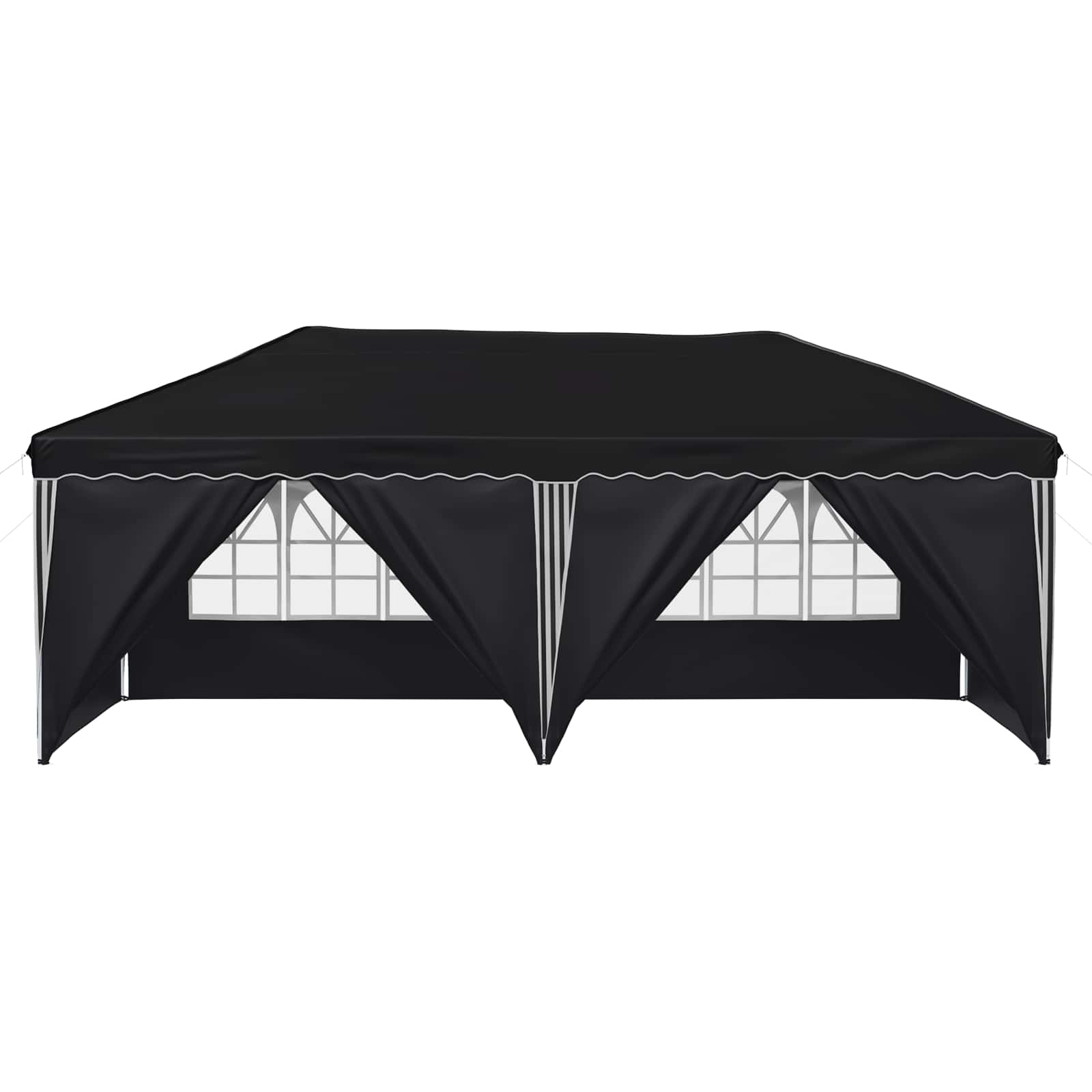 vidaXL Pop-up Party Tent 575 x 288 x 245 cm Antracite 6