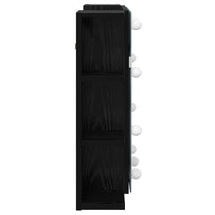 vidaXL Mirror Cabinet Black Oak 70 x 16.5 x 60 cm Engineered Wood 6
