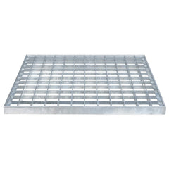 vidaXL Grating Silver 40 x 40 x 2 cm Hot-Dip Galvanised Steel 4