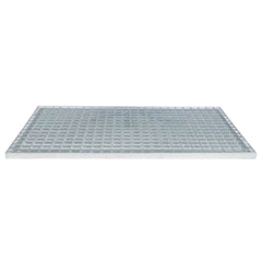vidaXL Grating Silver 80 x 50 x 2 cm Hot-Dip Galvanised Steel 4