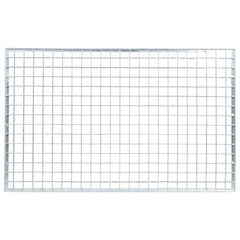 vidaXL Grating Silver 80 x 50 x 2 cm Hot-Dip Galvanised Steel 5